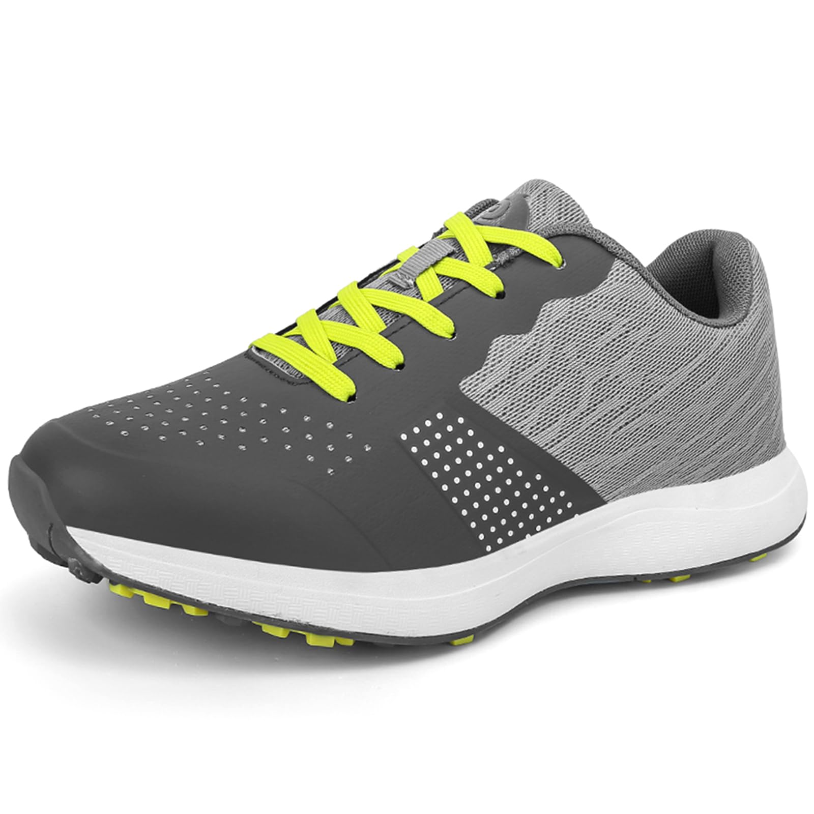 SDEQA Golfschuhe für Herren wasserdichte Professionelle Golfschuhe Turnschuhe atmungsaktive Für Den Outdoor- Und Indoor-Golf-Training