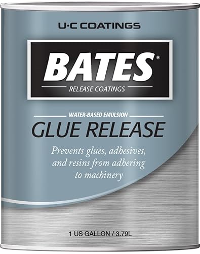 Bates Glue Release & Boothcoating - Bates es un revestimiento temporal de emulsión a base de agua para la industria de la carpintería que permite