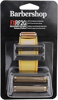 Juego De Lámina Y Cuchilla De Repuesto Doble For Afeitadora De Barbero FXRF2, Compatible Con Babyliss, Afeitadora De Lámina Inalámbrica FXFS2(Black)