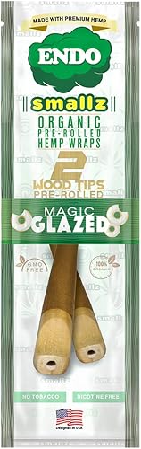 Miniatura 2 de ENDO smallz - Envolturas de cáñamo orgánico - Caja sellada - Varios sabores - 30 (15 x 2) envolturas de cáñamo por caja