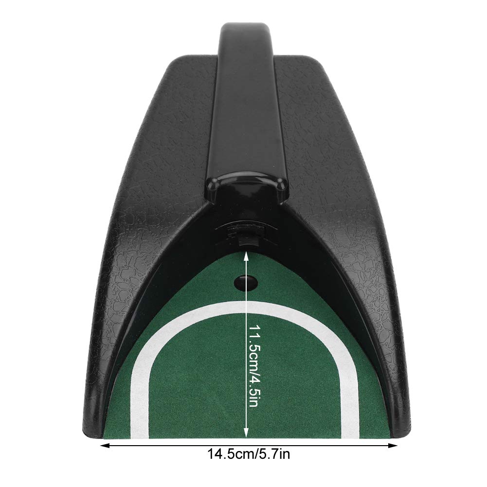 Golf Putting Return Machine, Golf Practice Putting Hole Electric Gravity Sensor Golf Ball Training Aids Golf Automatic Cup Return Machine Device for Golf
