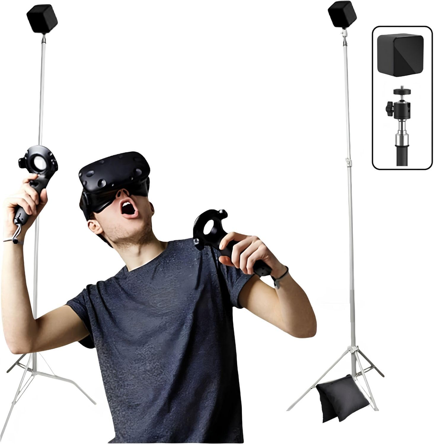 Amazon | Skywin VR三脚スタンド SteamVRベースステーション2.0対応