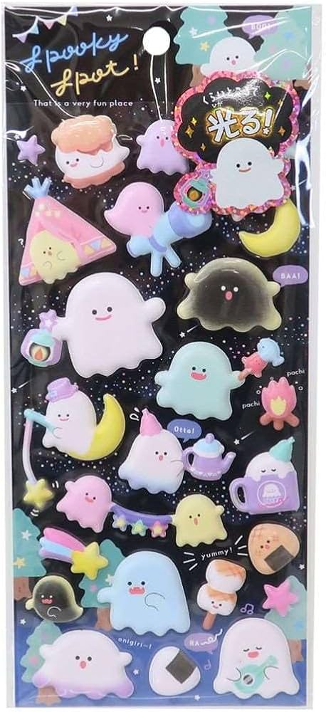 Amazon | クーリア もっちもちシール スプーキースポット | シール