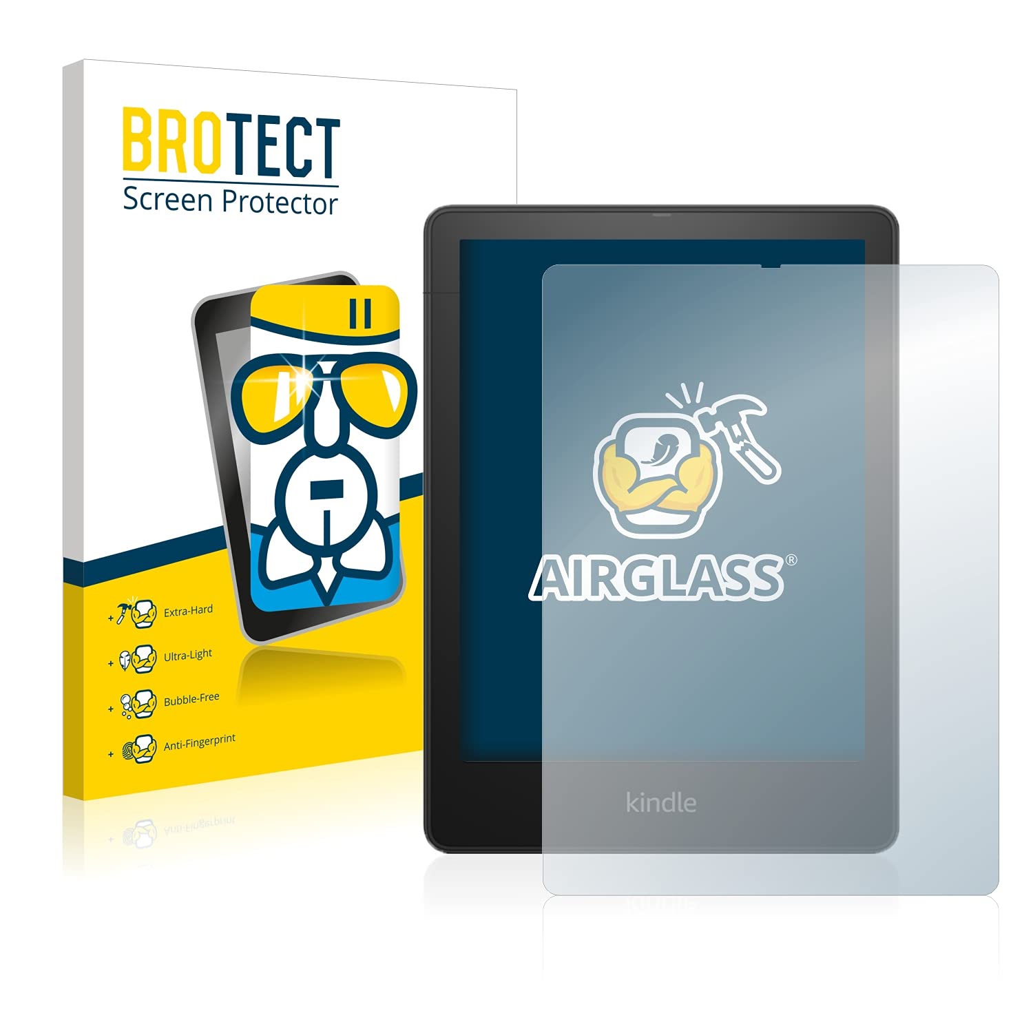 brotect Pellicola Vetro Opaca per Kindle Paperwhite Kids 2024 Protezione Schermo [Anti-Riflesso, Durezza 9H