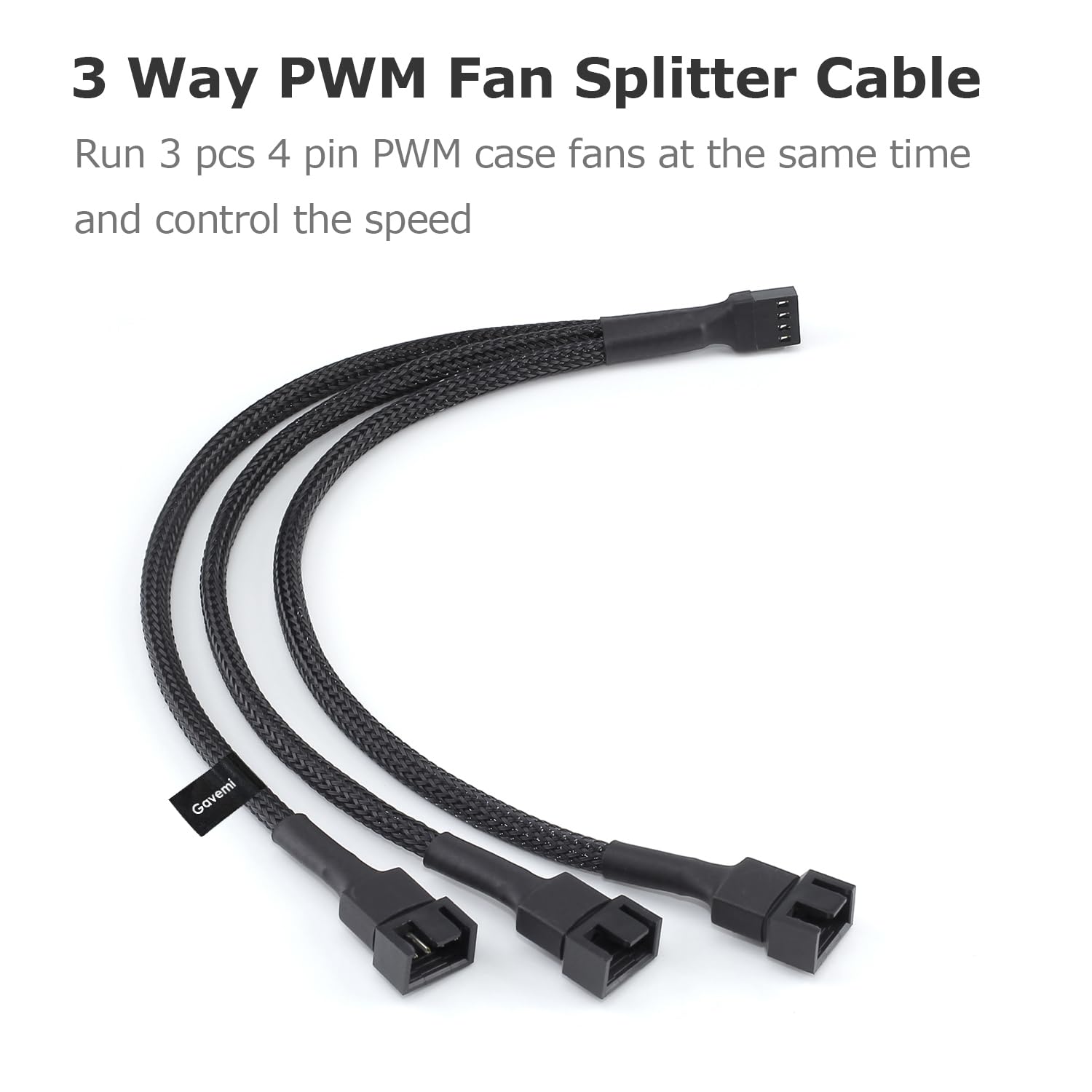 Adaptador Pwm De 2 Cables De Extensión De Ventilador De 1 A | Cuotas