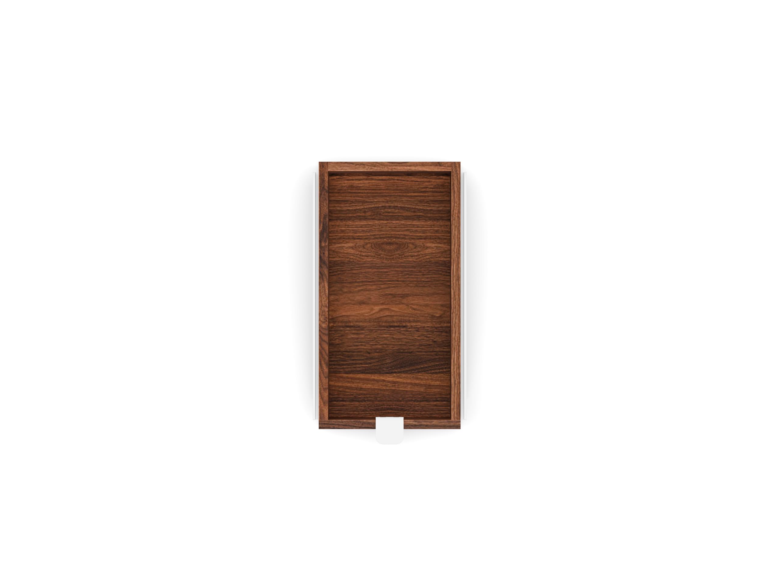 Oakywood Piccolo Cassetto Modulare - Organizzatore per Scrivania in Legno Massiccio con Cassetti - Conservazione Compatta di Documenti e Materiali - per l'Ufficio - Noce Bianca - Duello