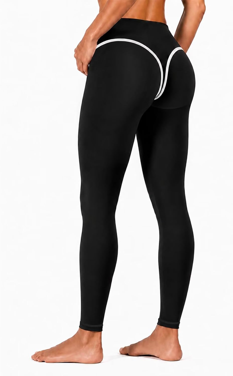Sunzel Women's High Waisted Colorblock Workout Leggings for Yoga Workout