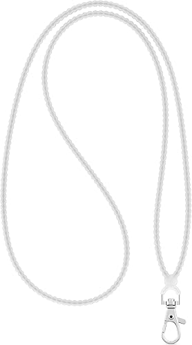 Miniatura 7 de Ryan & Rose Cutie Lanyard - Cordón de silicona para la escuela, el trabajo, insignias, llaves y más