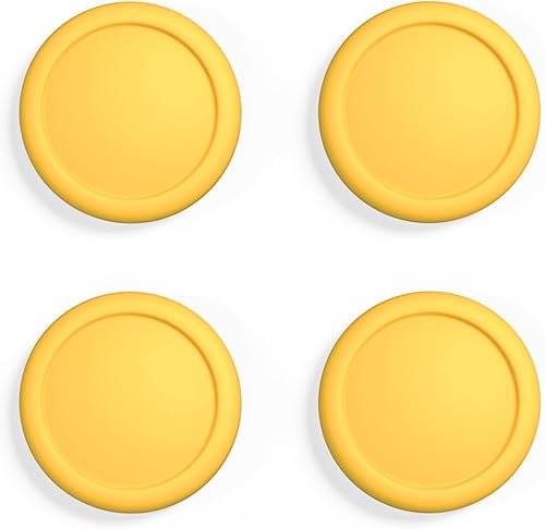 Vista 142 de eXtremeRate PlayVital - Tapas para joystick Switch Lite, tapa analógica de silicona para empuñaduras de pulgar OLED Joycon - Gris claro