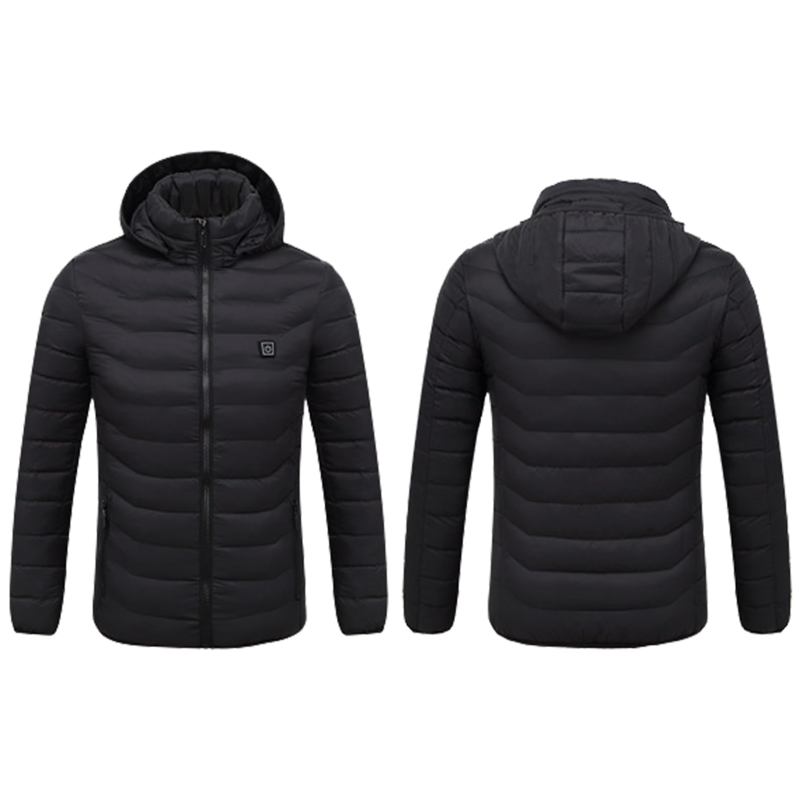 Cappotto Riscaldante Elettrico Impermeabile Inverno Outdoor Giacche 3 Livelli Uomo Riscaldato per Campeggio Inverno Riscaldato