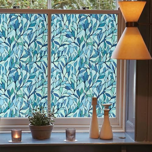 Vinilo decorativo para ventana azul 40x300 cm miniatura 3