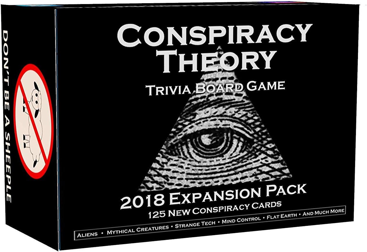 Conspiracy Theory Trivia Board Game Expansion Pack
