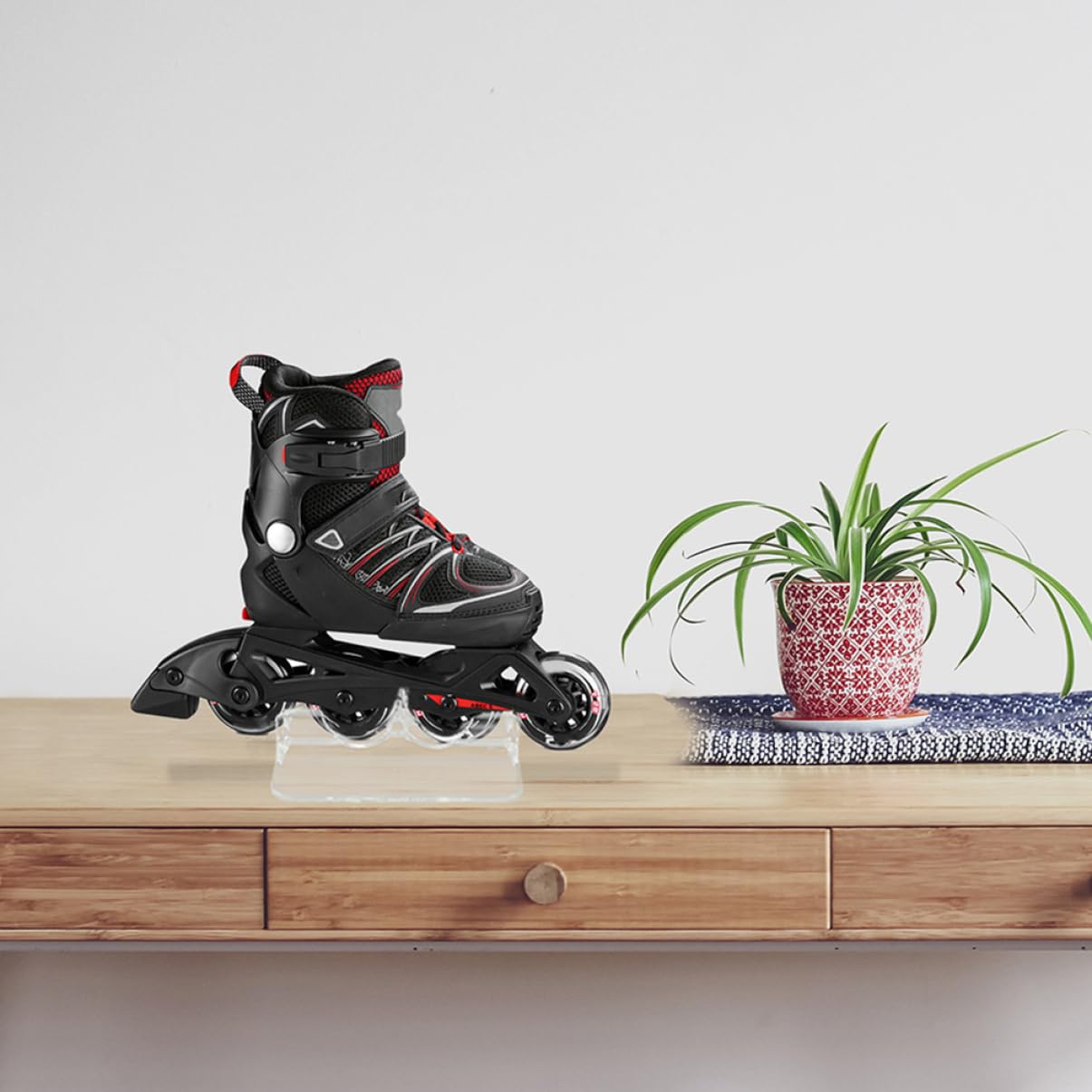 Cabilock Roller Skates Display Rack Ice Skates Storage Unit Simple to Set for Shopping Centers