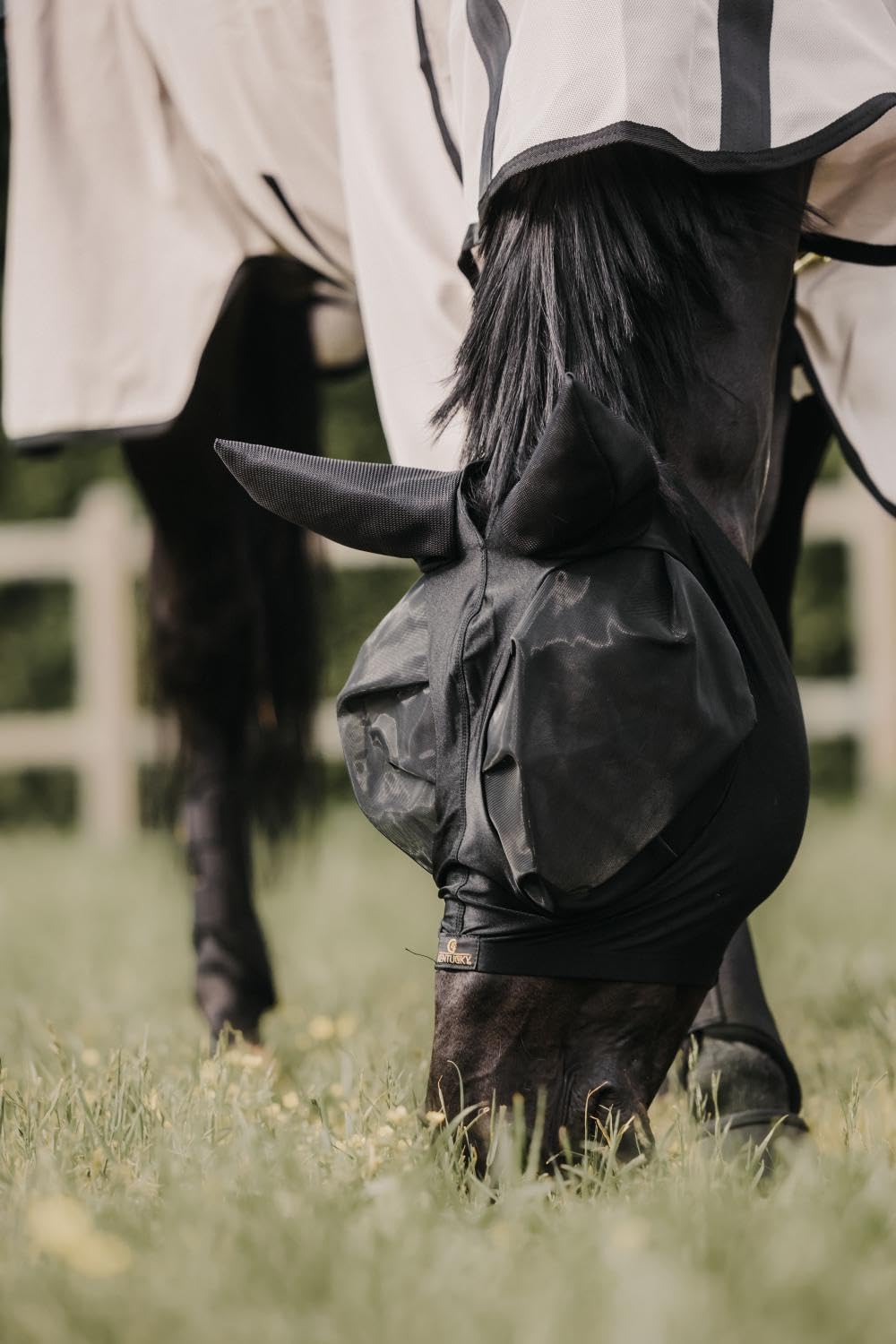 Fly mask slim fit cob nero