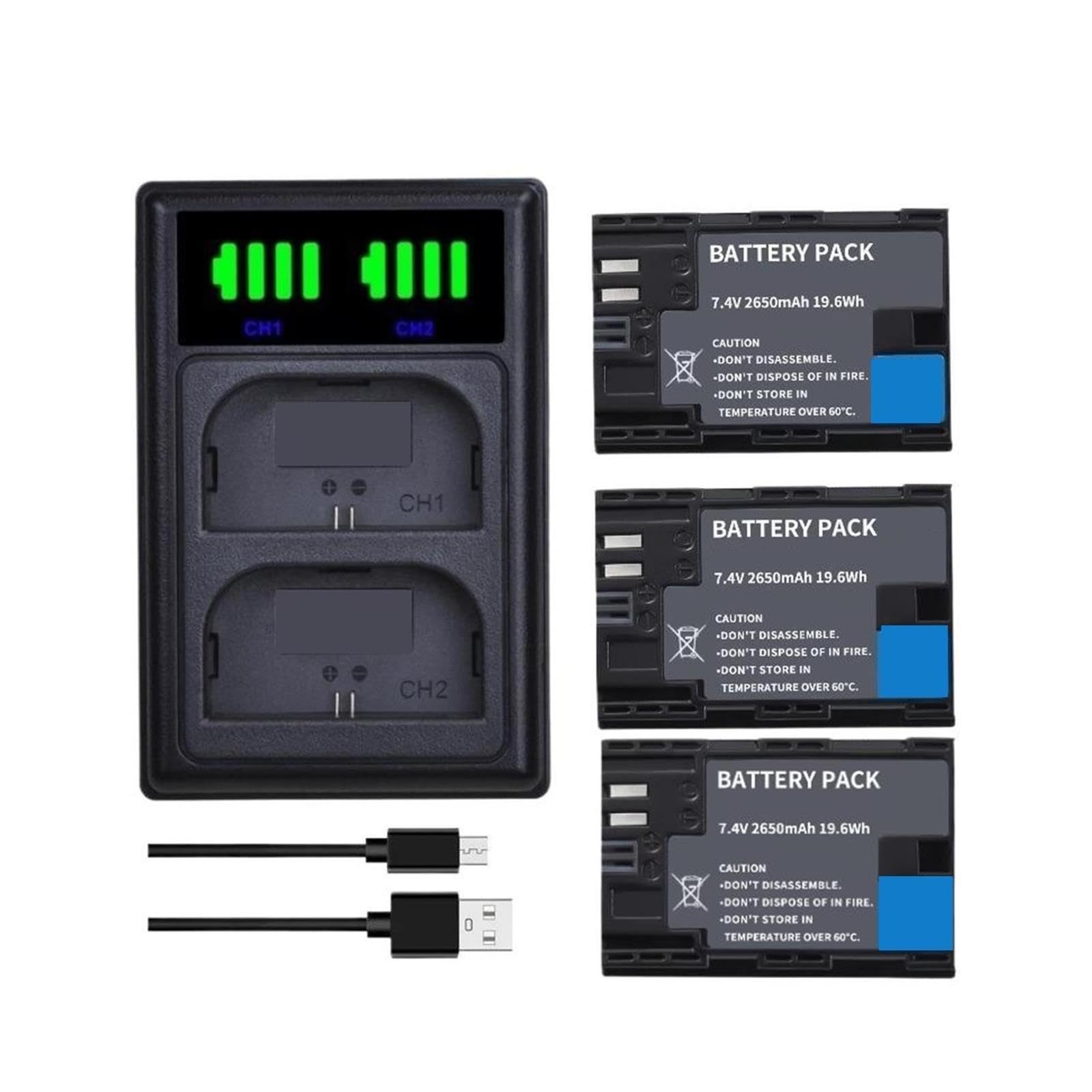Batterie Numérique Li-ION LP-E6 LP-E6N