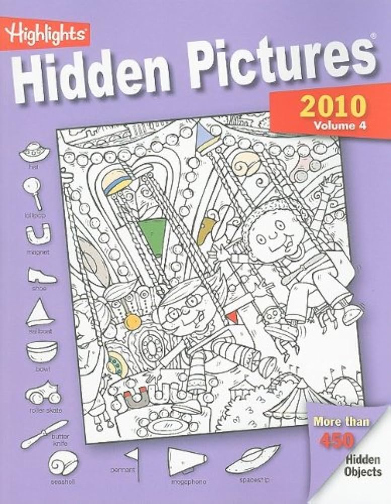 hidden-pictures-2010-4-highlights-9780875346175-amazon-com-books for Highlights Hidden Pictures Free Printable Hidden Pictures 2010 #4: Highlights: 9780875346175: Amazon.com: Books for Highlights Hidden Pictures Free Printable