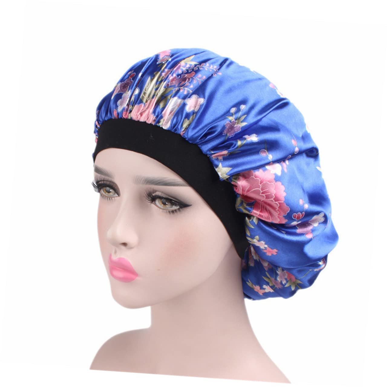 minkissy 12piezas Gorro De Quimioterapia Protector De Cabello Para Mujeres Tapa De Sueño Satén Para Pérdida De Cabello Rosado