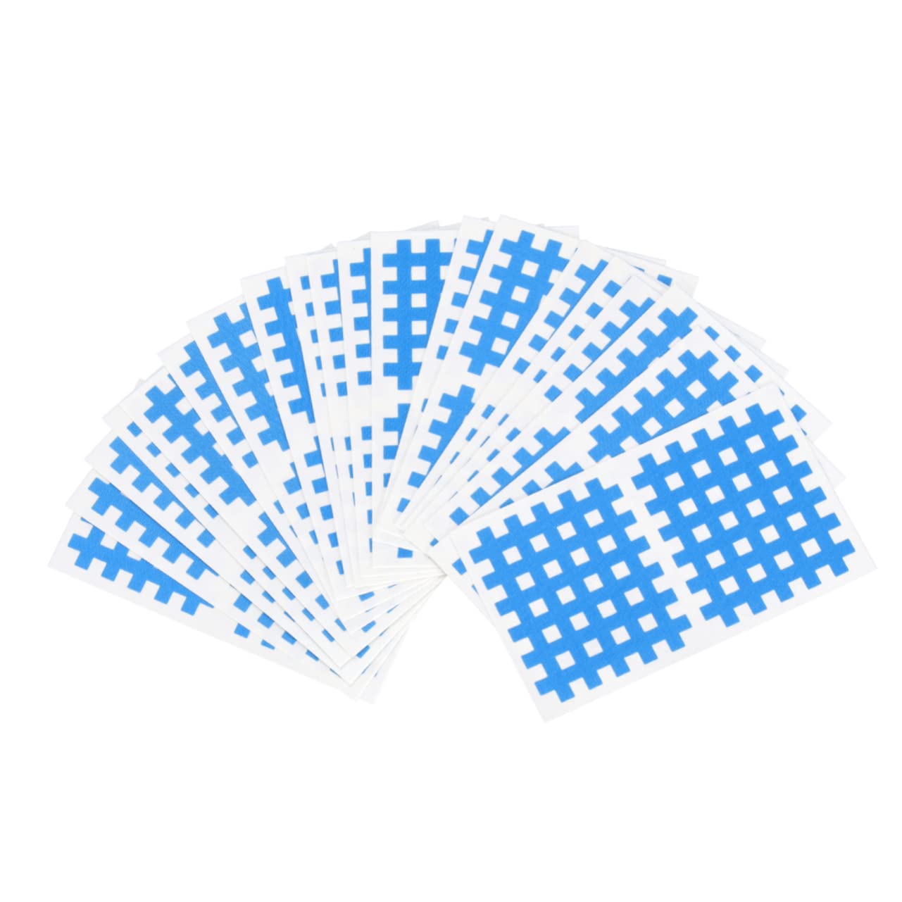 ERINGOGO 20sheets Adhesive Cloth Tape for Muscle Support Injury Prevention Breathable Fitness Patch for Men and Women Gentle Skin Application for Physical Therapy