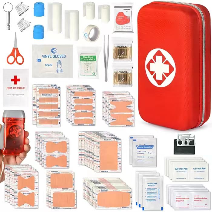 First Aid Kit 410 Piece Emergency Kit Survival Kits survival gear