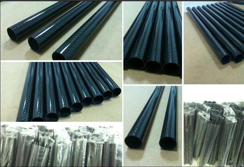 Tubo In Fibra Di Carbonio 6x8mm - Asta Cava Leggera Per Droni, Aeromodelli E Fai Da Te (170mm) - Foto 4