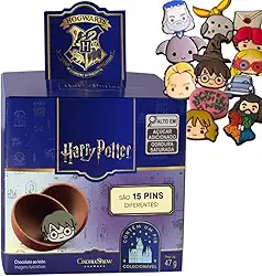 Pin Harry Potter Cacau Show Caixa Surpresa Pins Bonecos Harry Potter Cacau Show Caixinha