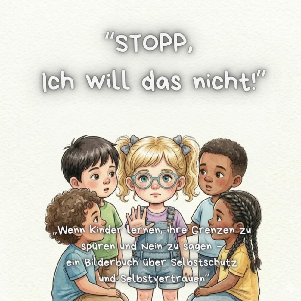 "STOPP, ich will das nicht!": "Wenn Kinder lernen, ihre Grenzen zu spüren und Nein zu sagen – ein Bilderbuch über Selbstschutz und Selbstvertrauen" ... für Gefühle, Mut und Miteinander“)