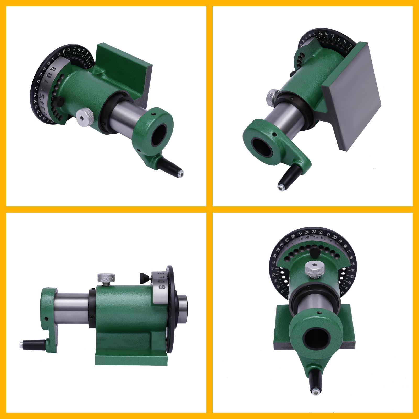 Amazon.com: 5C Spin Indexing Fixture, Vertical/Horizontal Rotary
