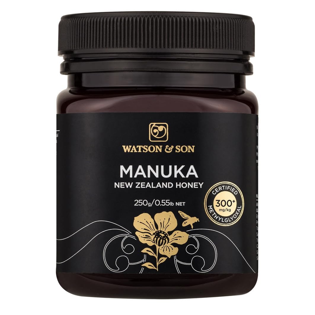 Watson & Son Black Label Manuka Honey Mgs10+ (Mgo300) 250 Gramm