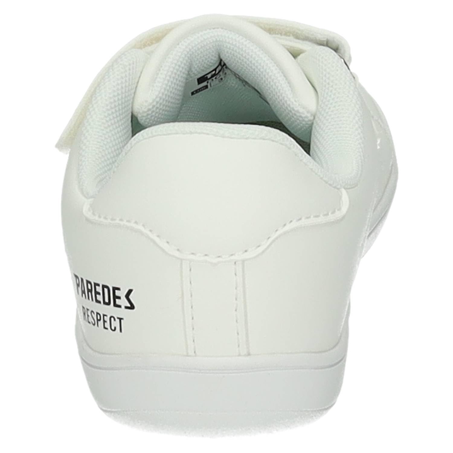 Paredes DC26710 Zapatillas Barefoot DC26710 niño, Paredes Blancas con Cinta Adhesiva y Suela Flexible y Ligera NIÑO Deportivos