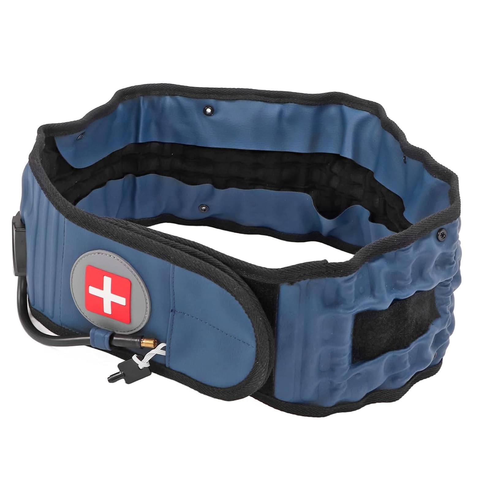 CUSMA Cinturón De Espalda De Descompresión, Cinturón Inflable Espinal, Dispositivo De Tracción Lumbar Para Hombres Y Mujeres, Se Adapta A Cintura De 29 A 49 Pulgadas.,Beige