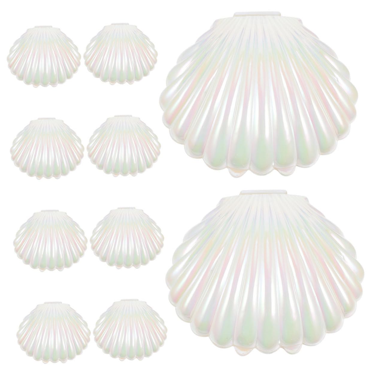 Coffret sirène et boîte de bonbons coquillage pour petits cadeaux d'invités