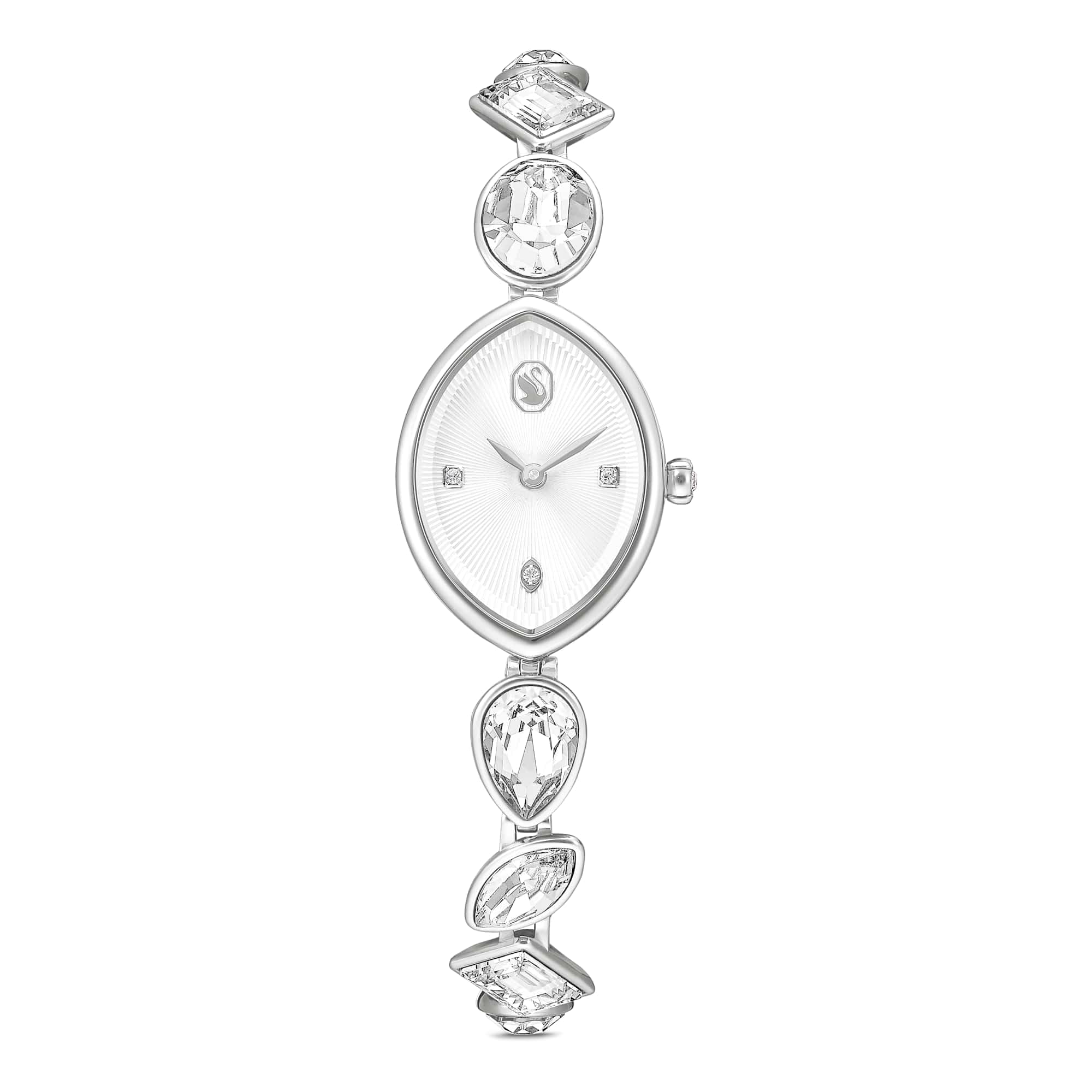 Swarovski Gema Watch, Crystal Bracelet, Silver Tone, Stainless Steel