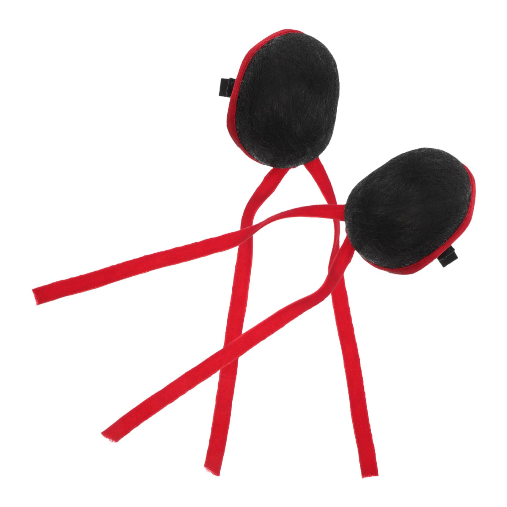 VICASKY 1Pair Cosplay Bun Hair Clip for Adorable Hairpins for Halloween Birthday Parties and Dress Up Durable Comfortable and Versatile Hair Accessories