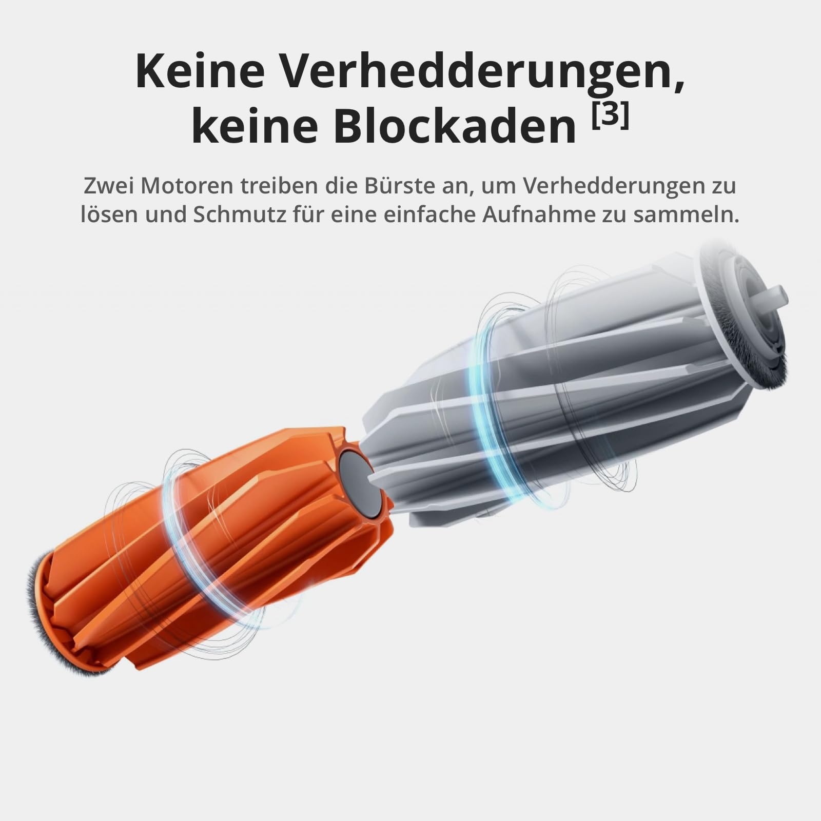 DJI ROMO S Saugroboter mit Wischfunktion, 25.000 Pa Saugkraft, Hinderniserkennung auf Drohnen-Niveau, Anti-Verwicklungsbürste, Selbstreinigende Basisstation, 200 Tage wartungsfrei, Weiß