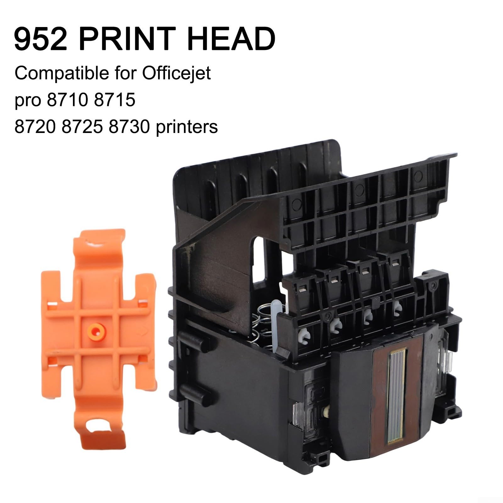 Cabezal de impresión 952 955 para impresoras HP OfficeJet Pro 8216 7740 7720 8720 8730 8740 8710 8210, compatible con modelos HP952 HP955, ABS + metal