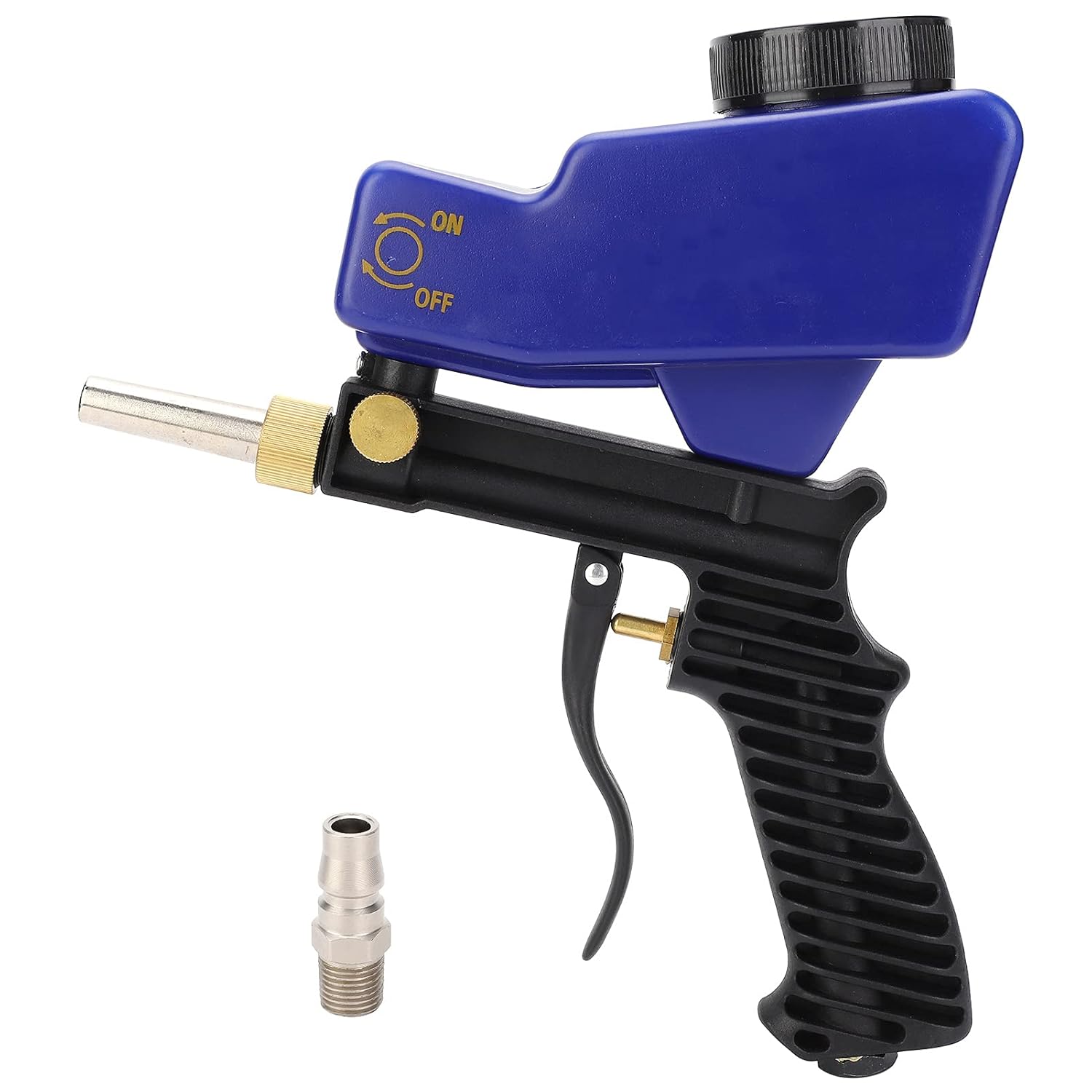 Portable Sandblaster Gun Kit 70150 PSI 6000RPM Gravity Feed