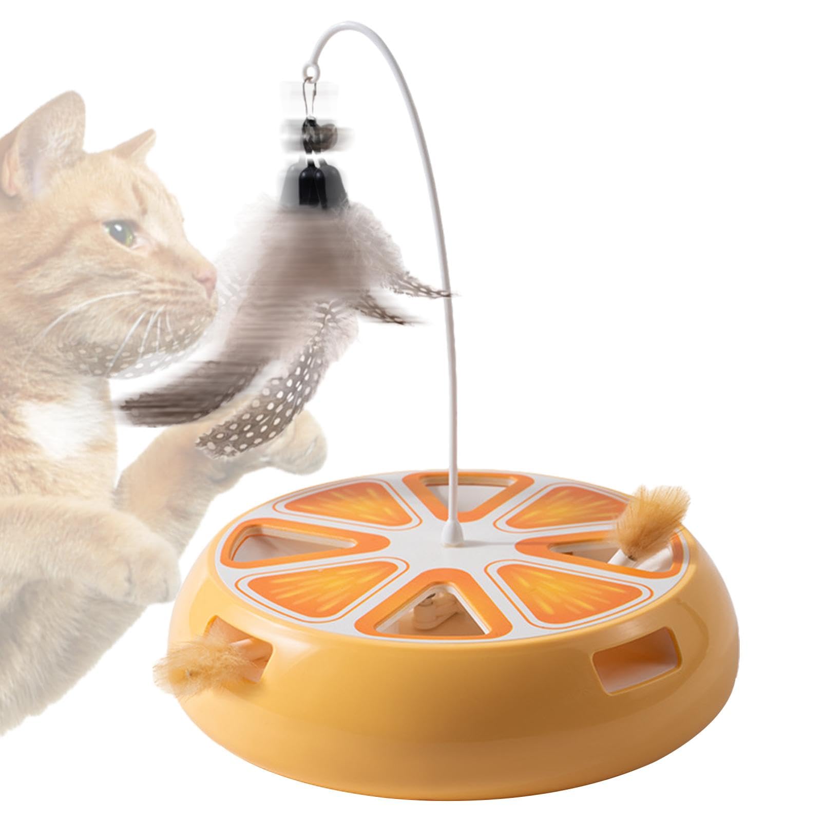 Jouet autonome pour chat pour stimuler les chats d'appartement sans effort