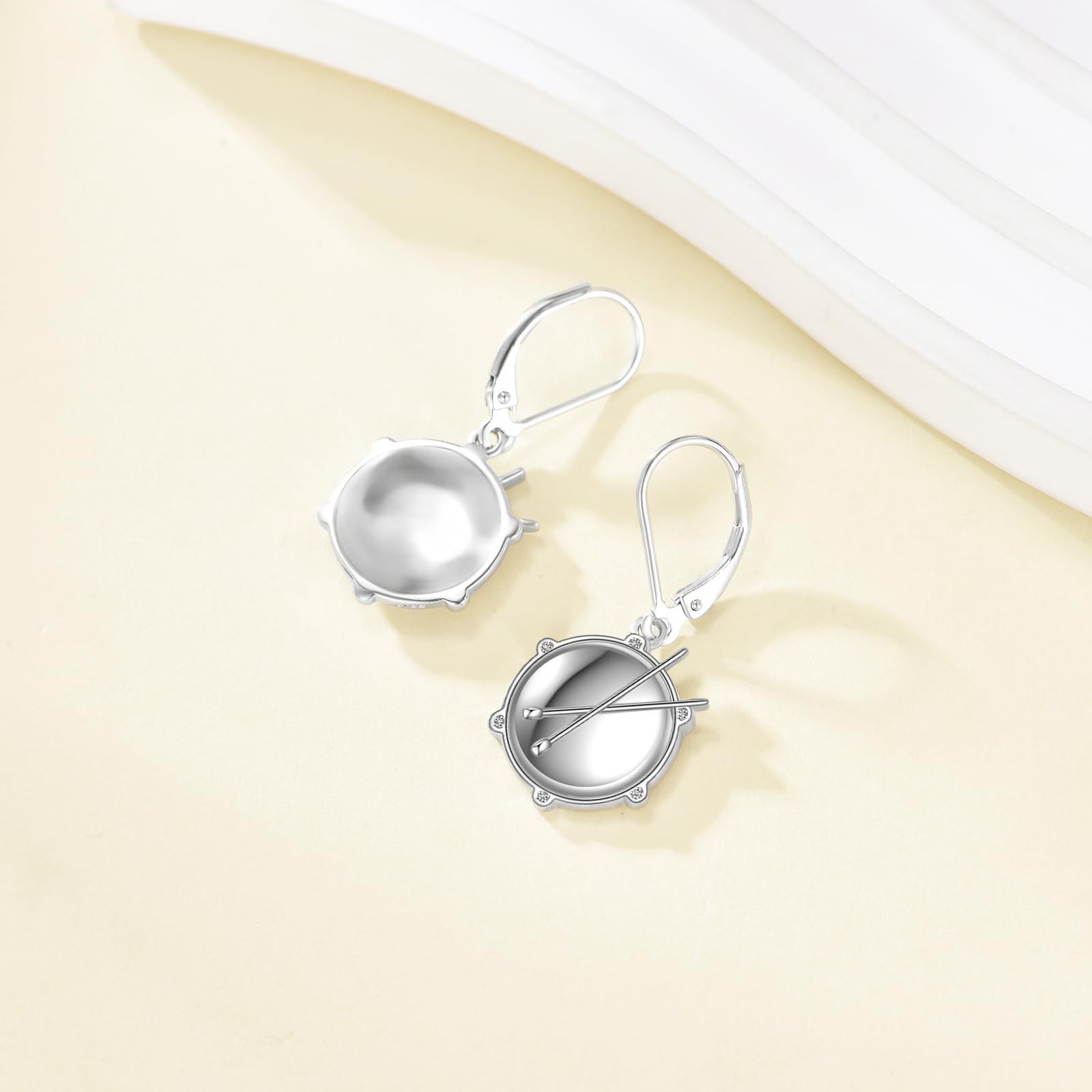 Sport und Musik Ohrringe Sterling Silber Sport Liebhaber Musik Liebhaber Schmuck Geschenke für Damen Mädchen Herren Jungen