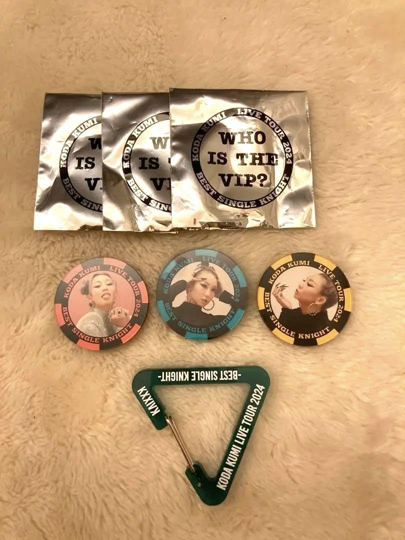 Amazon.co.jp: 倖田來未 グッズ VIPコイン3枚とノベルティセット : Toys & Games