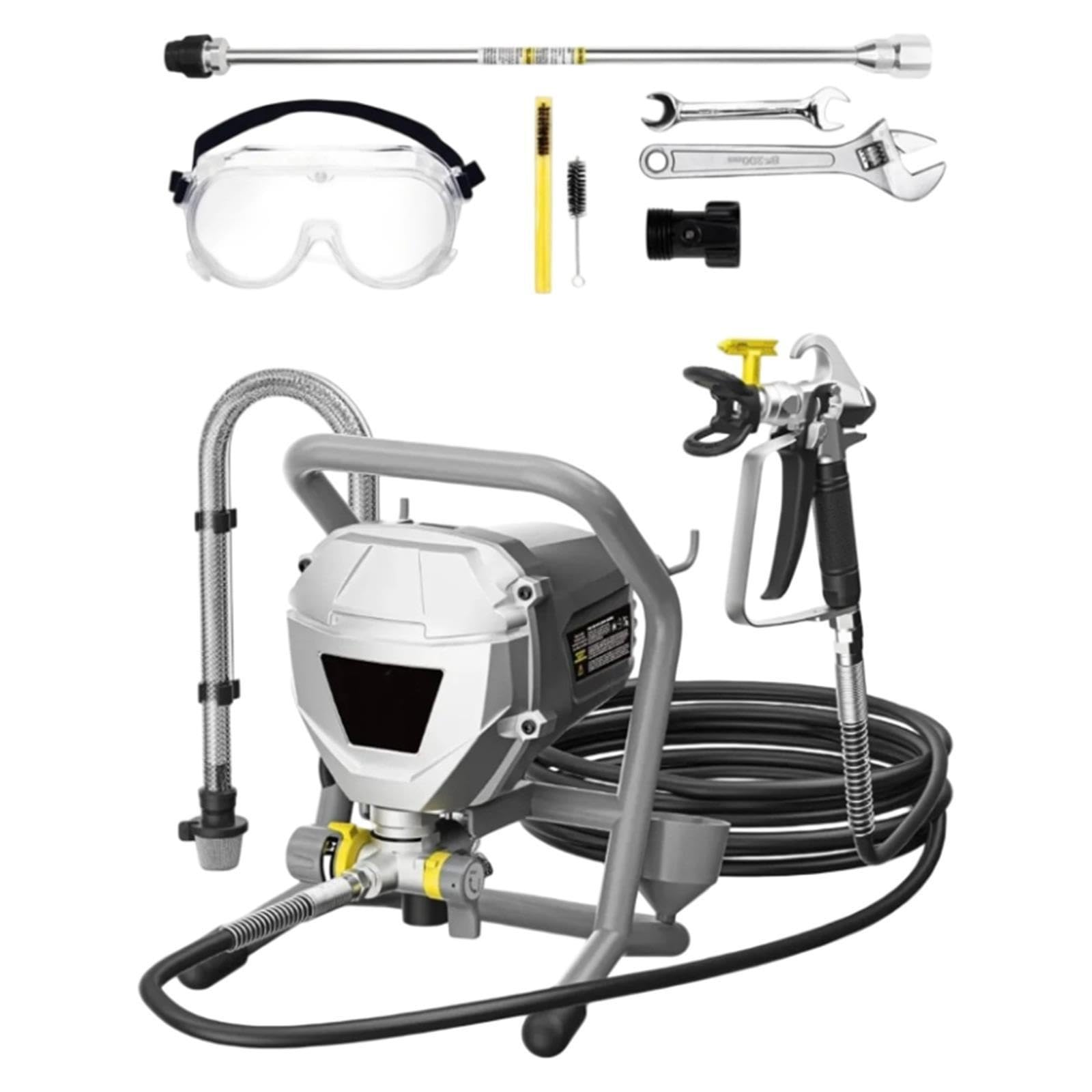 Spruzzatore Airless, Alta Efficienza, Nessuna Necessità Diluizione, Overspray Minimo, Può Completare Una Varietà Pittura Fai-da-te Pistole per verniciatura mini Pistola Spruzzo
