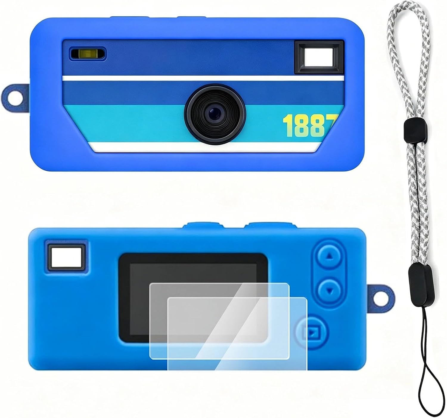Silicone Case Cover for Kodak CHARMERA Keychain Digital Blind Box