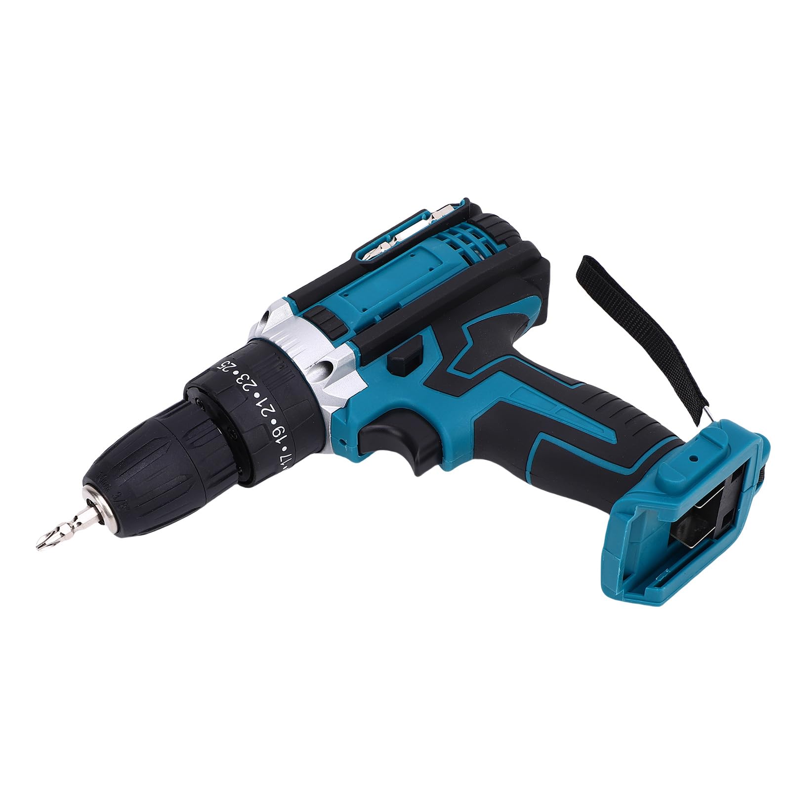 lyrlody Cordless Drill Driver 21V Battery Powered Electric Screwdriver Kit 10mm Chuck for Woodworking Home Maintenance DIY