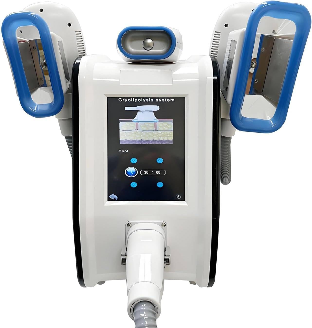 LJCSSD Cryolipolysis Machine With 3 Handle Freezing Fat Removal MachineFat Cryoliposys Sculpting Device,360 Cryotherapy Cryo Machine,Body Cryo Fat Freeze For Body Shaping