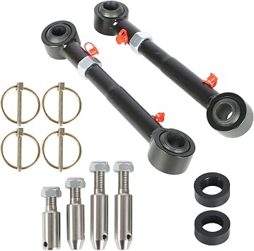 labwork 2.5-6 Inch Lifts Front Sway Bar Links Replacment for JK 2007-2018