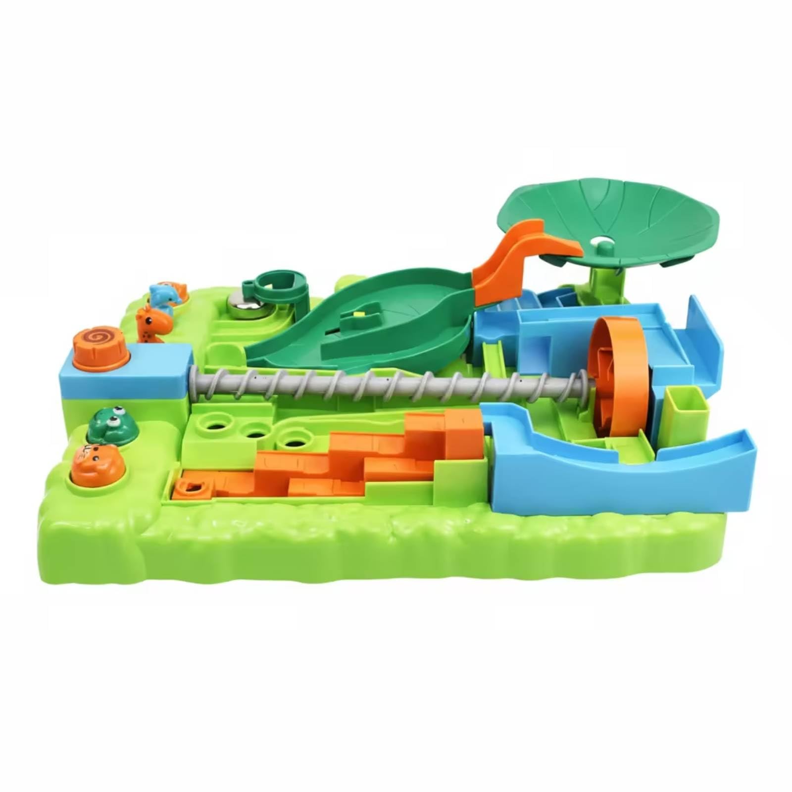 Gioco Aritmetico Gioco da Tavolo Biglie Puzzle Educativo Meccanica in Plastica per Competizione E Interazione Sociale Adatto per Bambini Casa Aula, Jungle Adventure