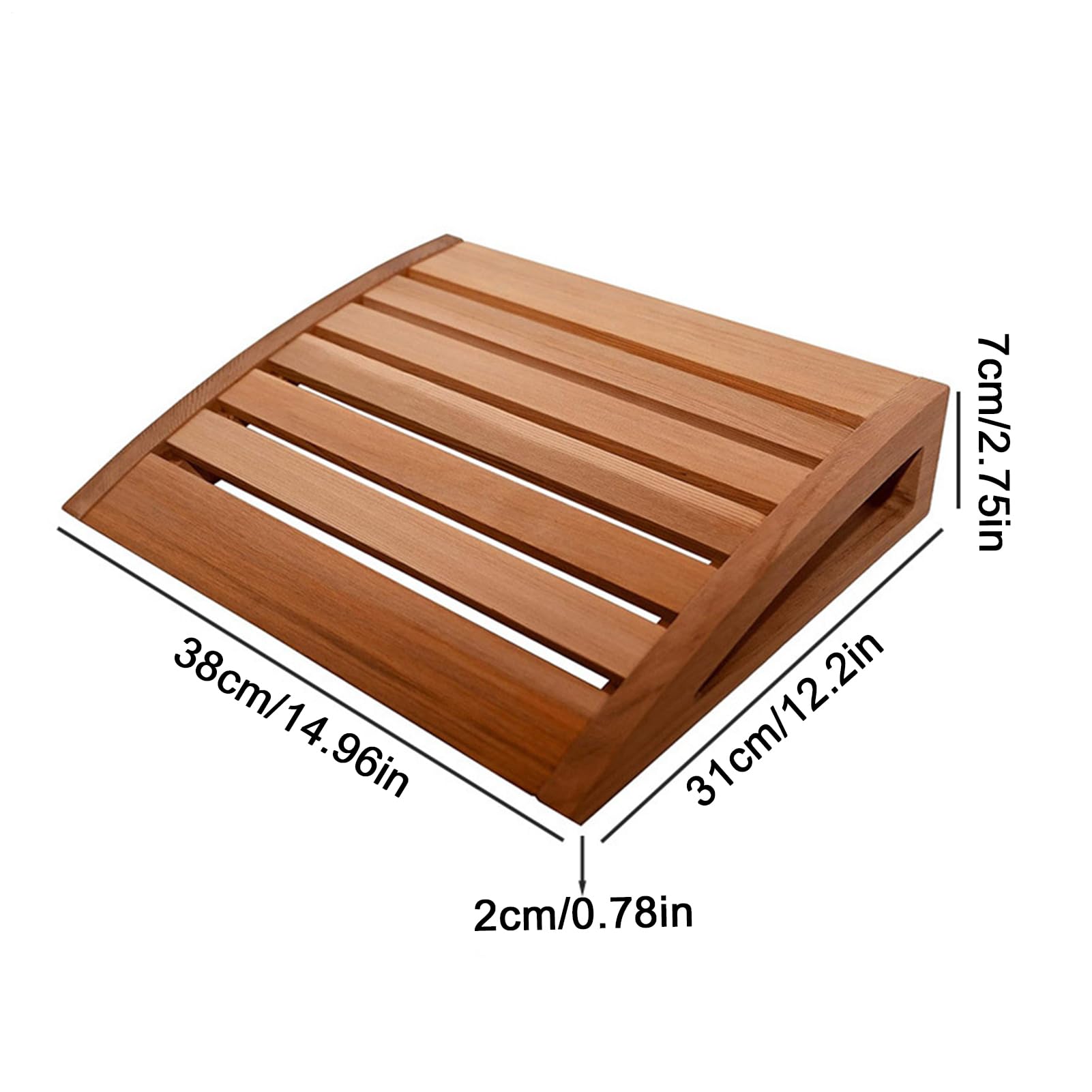 Coussin de nuque pour sauna, antidérapant, respirant, multifonction, en bois, pour sauna, appuie-tête et dossier – pour femmes, hommes, adultes, maison, spa, chambre, repos, relaxation