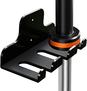 Fitarc Barbell Wall Mounted Olympic Barbell Holder,Barbell Hanger for 33mm Bar,Hanging Barbell Rack for Home Gym,Free Weight Racks