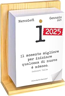 Calendario geniale 2025 con supporto