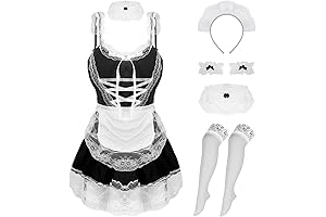 Classic Japanese Sexy Maid Cosplay Outfit