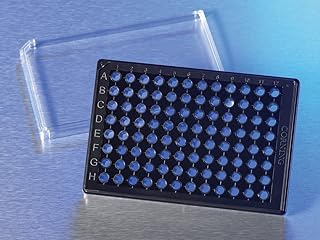 Corning 4680 96 Well Half Area, COC Film Bottom, HCS Plate with Lid, Sterile (Pack of 16)